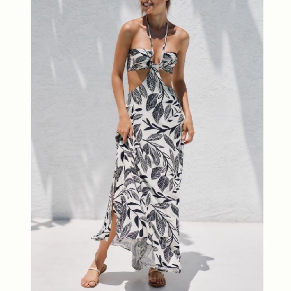 Boamar Lazuli Halter Dress